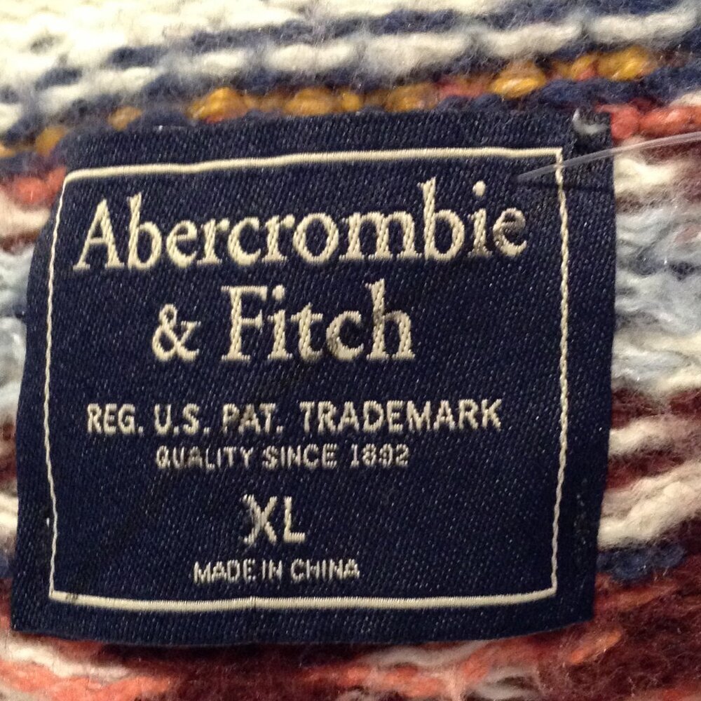 Abercrombie Fitch "XL" Wide Crew Neck, Boxy Knit, Y2K, Retro, Fairycore Sweater - Picture 4 of 5